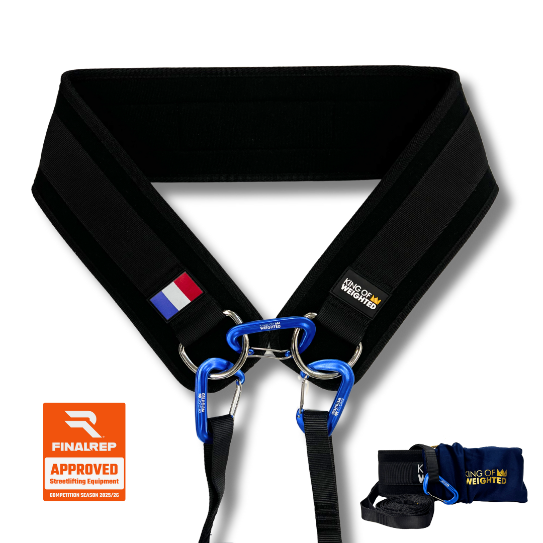 KING OF WEIGHTED DIP BELT - NATIONS EDITION