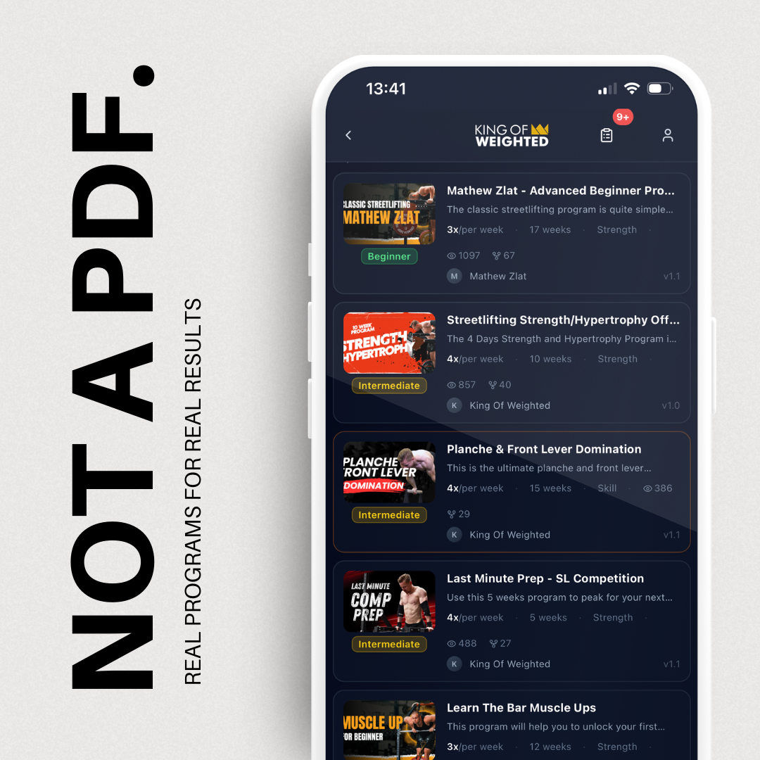 Elite Workout Programs