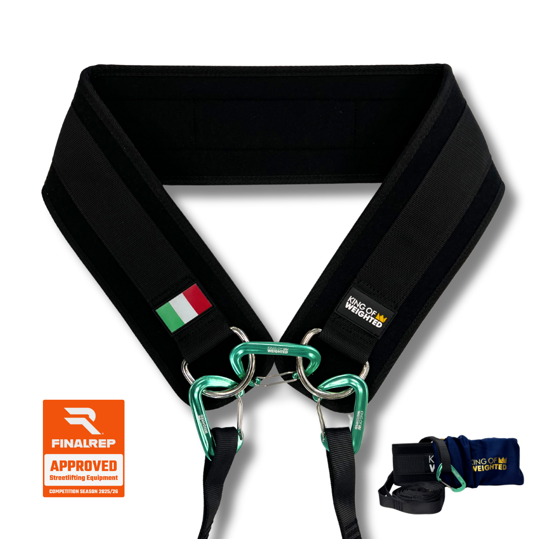 KING OF WEIGHTED DIP BELT - NATIONS EDITION
