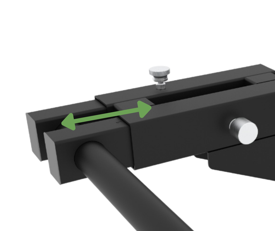 Adjustable Dip Bars - From 48cm to 65cm Dip Width