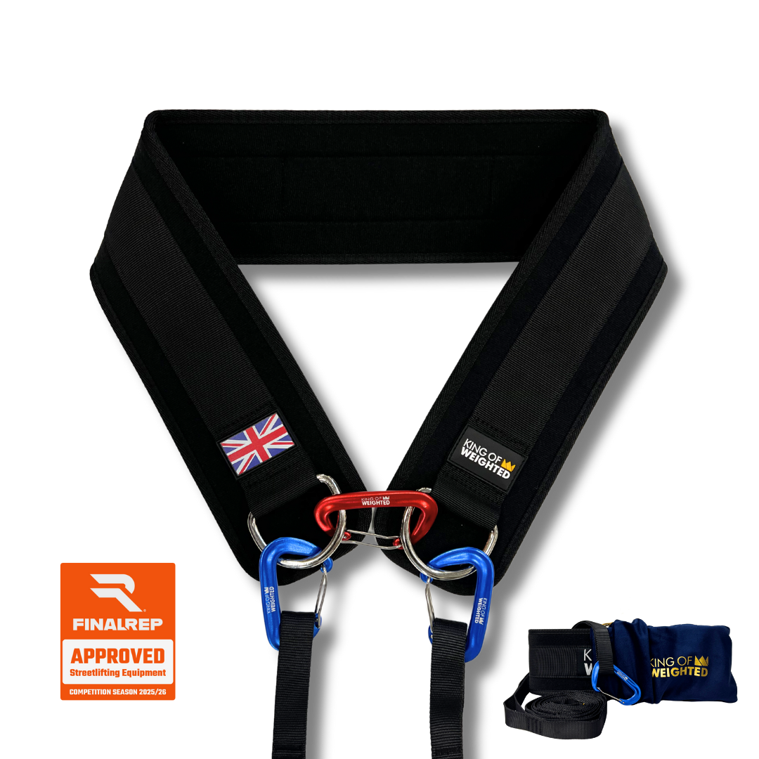 KING OF WEIGHTED DIP BELT - NATIONS EDITION