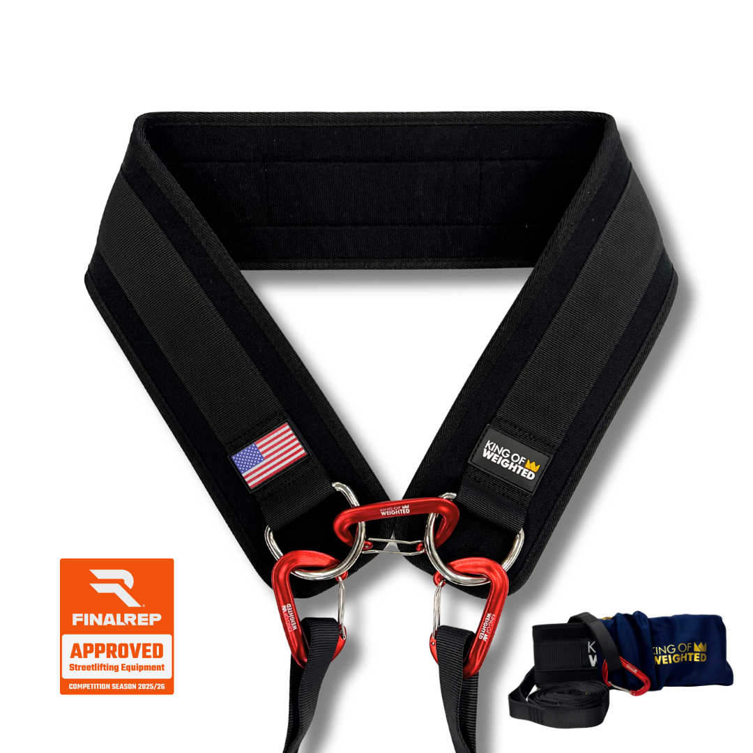 KING OF WEIGHTED DIP BELT - NATIONS EDITION